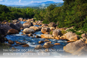3. Trải nghiệm _Độc Bản_ tại Thác Krông Kmar_ Nâng tầm từ du lịch bụi sang nghỉ dưỡng trải nghiệm