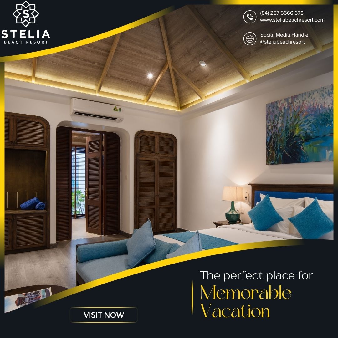 4-br garden villa stelia beach resort