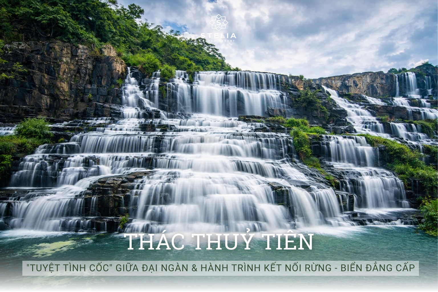Thác Thủy Tiên (Thác Ba Tầng): "Tuyệt Tình Cốc" Giữa Đại Ngàn & Hành Trình Kết Nối Rừng - Biển Đẳng Cấp