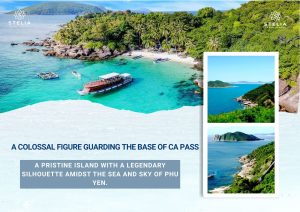 A pristine island with a legendary silhouette amidst the sea and sky of Phu Yen.