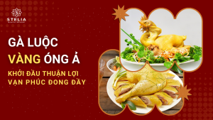 Gà Luộc Vàng Óng – Khởi Đầu Thuận Lợi, Vạn Phúc Đong Đầy