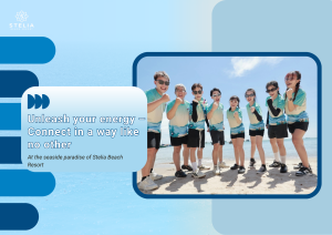 Stelia beach Resort team building