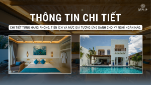 Chi tiết loại hình Villa Oceanfront và Bảng giá tham khảo