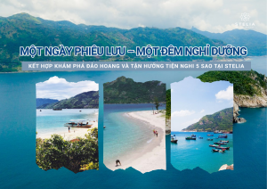 Lịch trình gợi ý_ Kết hợp khám phá Hòn Nưa & Nghỉ dưỡng tại Stelia Beach Resort