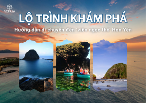 Lộ Trình Khám Phá_ Hướng Dẫn Di Chuyển Đến _Viên Ngọc Thô_ Hòn Yến