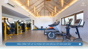 Tăng Cường Thể Lực tại Phòng Tập Gym Hiện Đại với View Xanh Mát