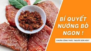 cách chế biến bò một nắng ngon đúng chuẩn