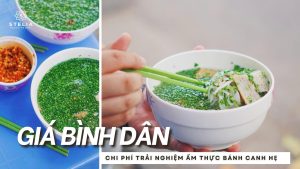 món ăn giá bình dân