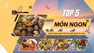 top 5 món phải thử tại đầm Ô Loan