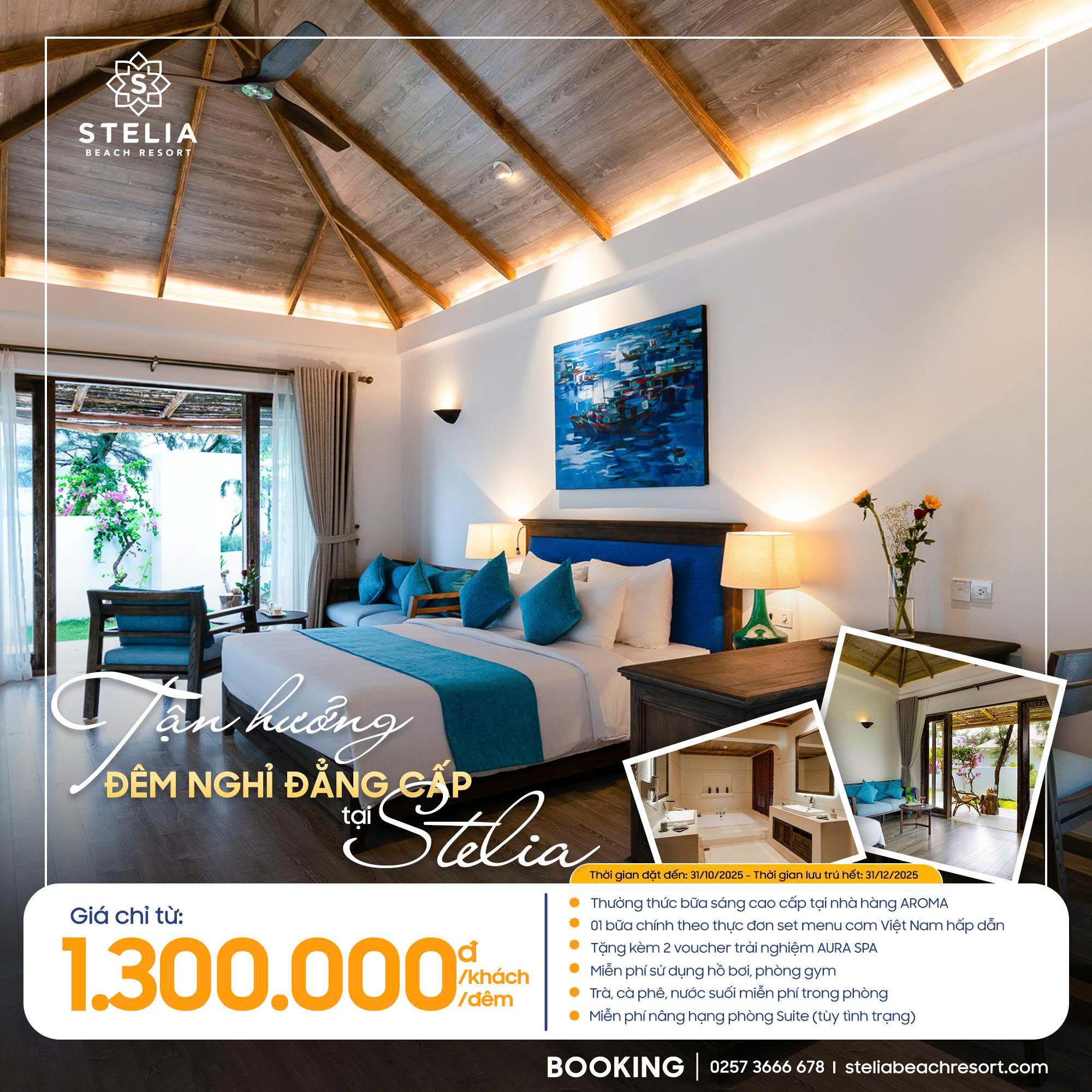 Chương trình đặt biệt Stelia Beach Resort
