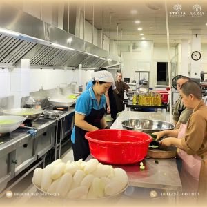 bếp dã chiến từ stelia beach resort